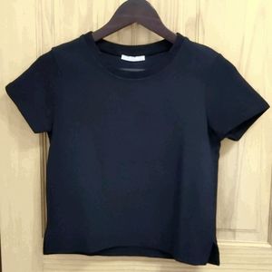 Zara Short Sleeve Crop Top